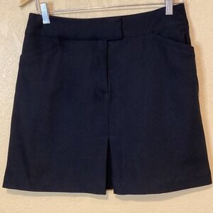 Tail White Label Ladies Classic 18" Out seam Golf Skorts, Size 4, Onyx Black‎